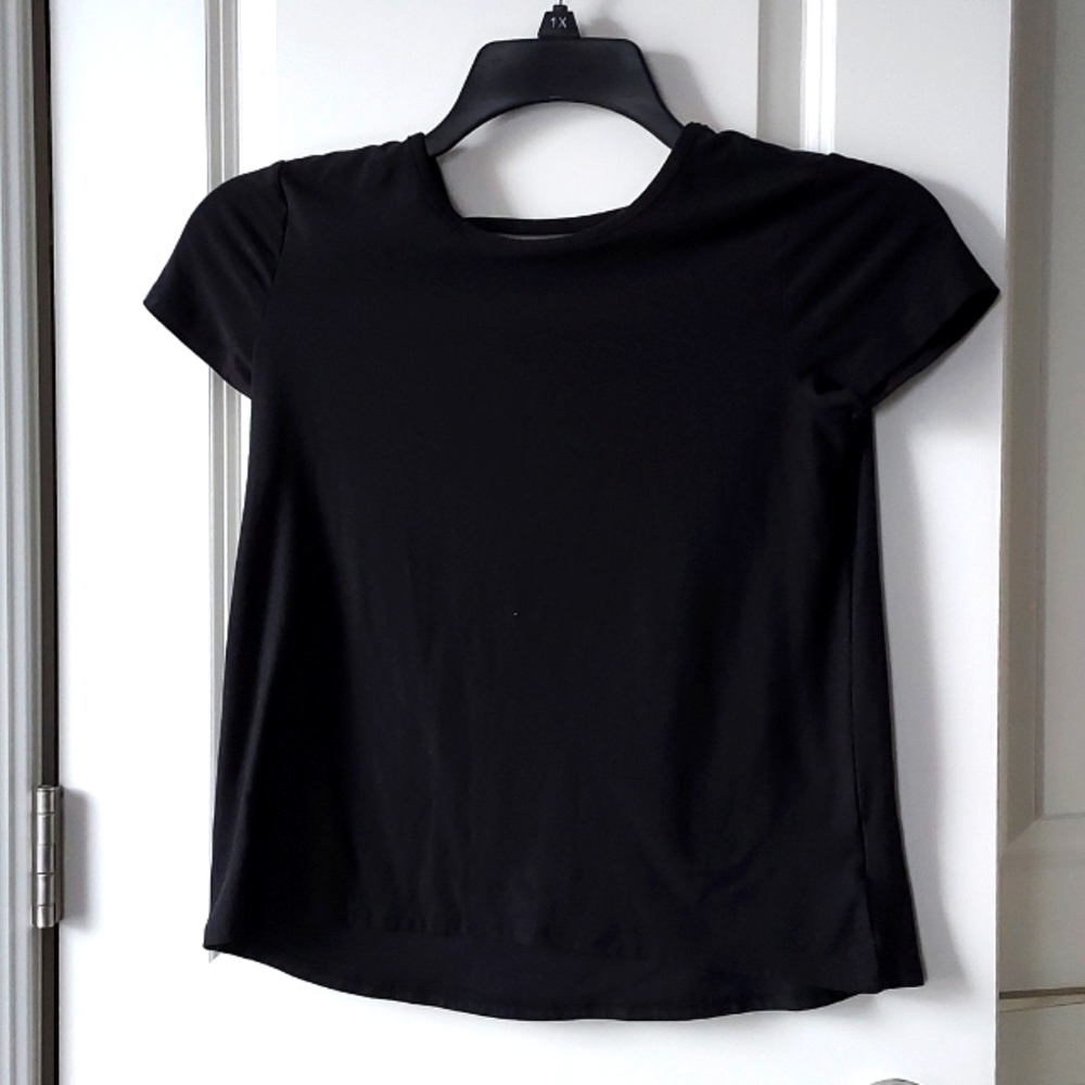Wonder Nation large short sleeve top black